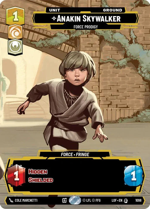 Anakin Skywalker (1098) - Force Prodigy (Prestige Foil) (1098) [Legends of the Force] - for just $1.50! 