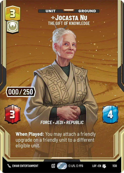 Jocasta Nu (1130) - The Gift of Knowledge (Serialized) (1130) [Legends of the Force] - for just $28! 