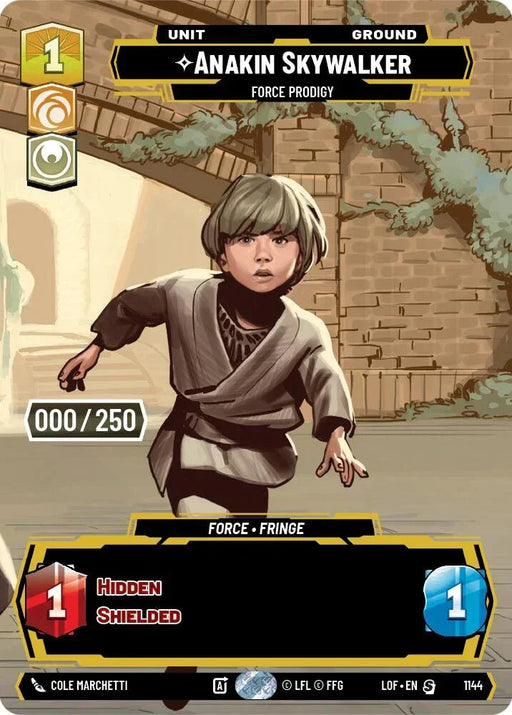 Anakin Skywalker (1144) - Force Prodigy (Serialized) (1144) [Legends of the Force] - for just $36! 