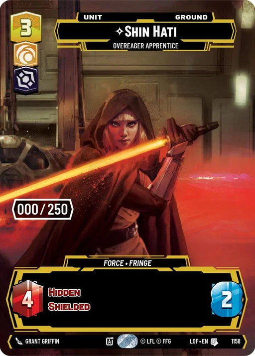 Shin Hati (1158) - Overeager Apprentice (Serialized) (1158) [Legends of the Force] - for just $37.85! 