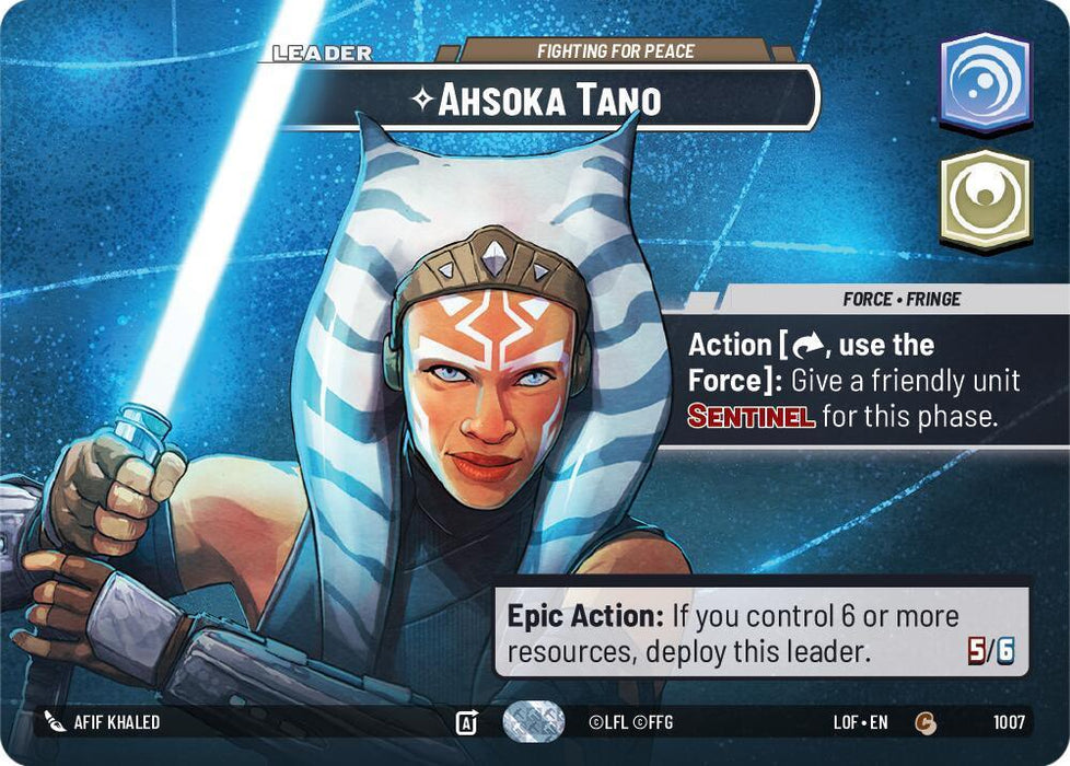 Ahsoka Tano (1007) - Fighting For Peace (Showcase) (1007) [Legends of the Force] - for just $17.25! 
