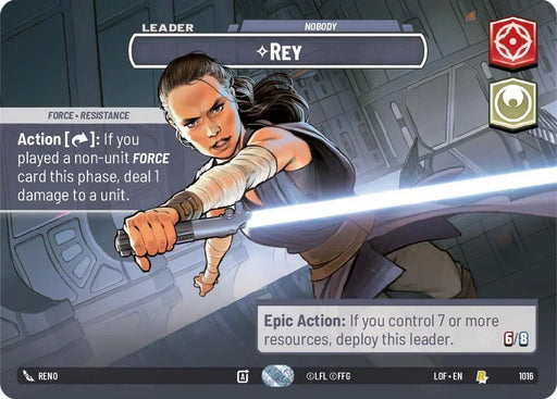Rey (1016) - Nobody (Showcase) (1016) [Legends of the Force] - for just $16.40! 