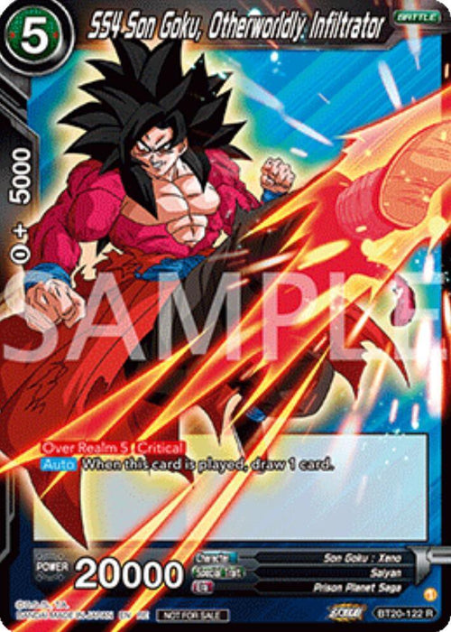 SS4 Son Goku, Otherworldly Infiltrator (Deluxe Pack 2025 Vol.2) (BT20-122) [Promotion Cards] - for just $0.15! 