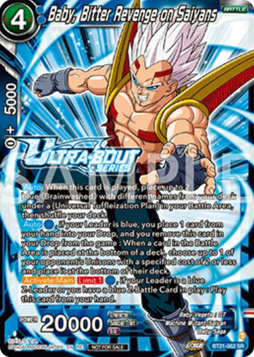 Baby, Bitter Revenge on Saiyans (Event Pack 17) (BT21-062) [Promotion Cards] - for just $0.70! 