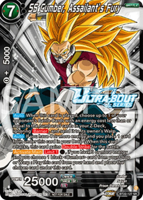 SS Cumber, Assailant's Fury (Event Pack 17) (BT22-127) [Promotion Cards] - for just $0.85! 