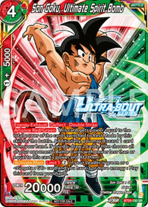 Son Goku, Ultimate Spirit Bomb (Event Pack 17) (BT25-130) [Promotion Cards] - for just $2.70! 