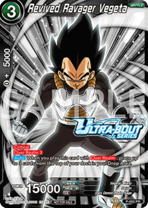 Revived Ravager Vegeta (Event Pack 17) (P-082) [Promotion Cards] - for just $0.45! 