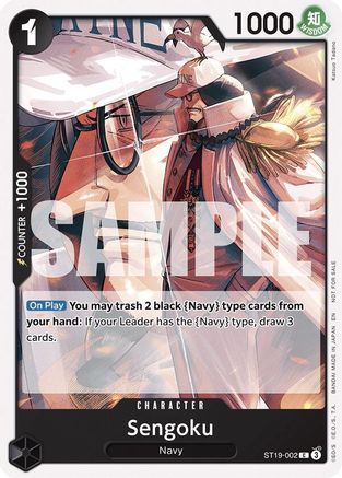 Sengoku (Tournament Pack 2025 Vol. 3) (ST19-002) - One Piece Promotion Cards - for just $0.15! 
