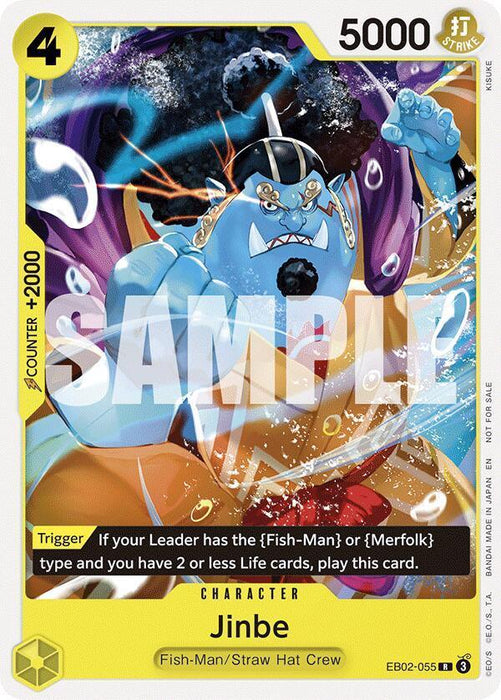 Jinbe (Tournament Pack 2025 Vol. 3) [One Piece Promotion Cards] - for just $0.15! 