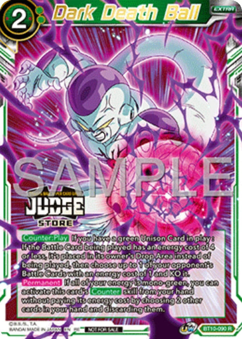 Dark Death Ball (Judge Pack Vol.17) (Store) (BT10-090) [Tournament Promotion Cards] - for just $0.20! 