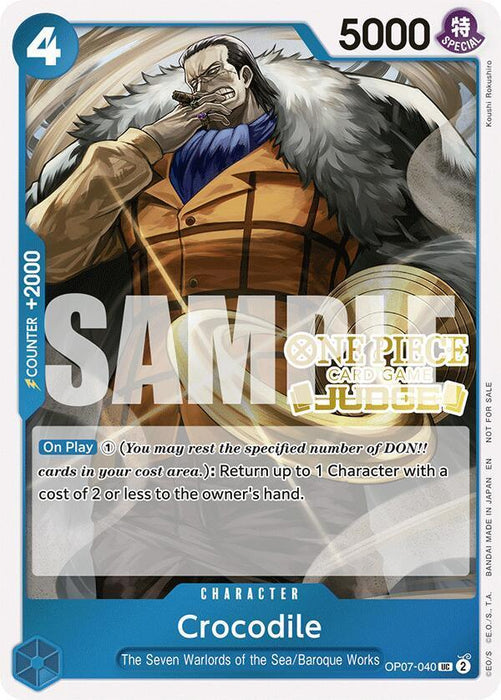 Crocodile (Judge Pack Vol. 6) [One Piece Promotion Cards] - for just $0.50! 