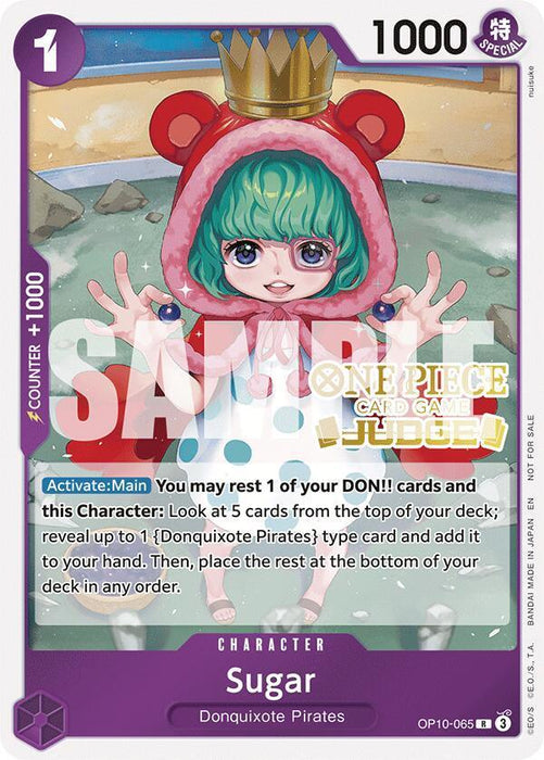 Sugar (Judge Pack Vol. 6) [One Piece Promotion Cards] - for just $2.15! 