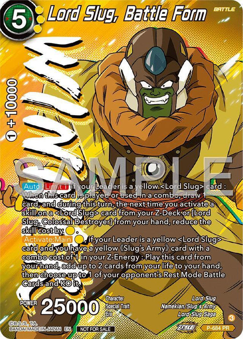 Lord Slug, Battle Form (Zenkai Series Tournament Pack Vol.12) (Winner) (P-684) [Tournament Promotion Cards] - for just $0.45! 