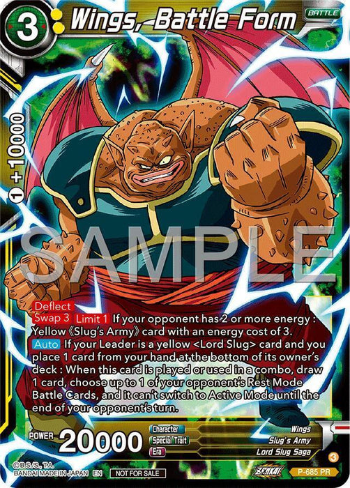 Wing, Battle Form (Zenkai Series Tournament Pack Vol.12) (P-685) [Tournament Promotion Cards] - for just $0.20! 