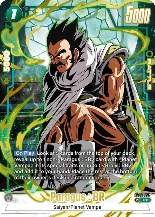 Paragus : BR (Limited Pack 02) (Alternate Art) [Fusion World Tournament Cards] - for just $2! 
