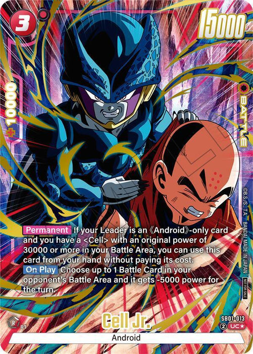 Cell Jr. (Limited Pack 02) (Alternate Art) [Fusion World Tournament Cards] - for just $4.35! 