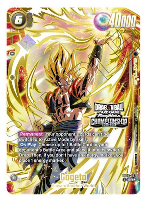 Gogeta (Championship 2025-2026) [Fusion World Tournament Cards] - for just $204.60! 