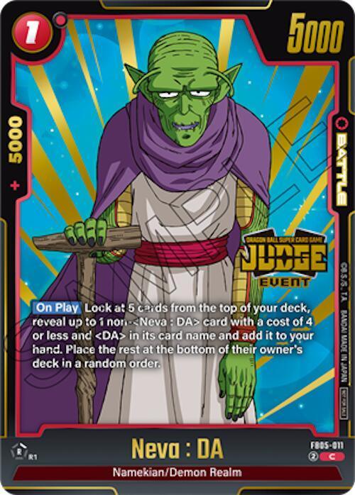 Neva : DA (Judge Pack 04 - Event) [Fusion World Tournament Cards] - for just $0.65! 