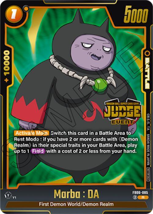 Marba : DA (Judge Pack 04 - Event) [Fusion World Tournament Cards] - for just $3.10! 