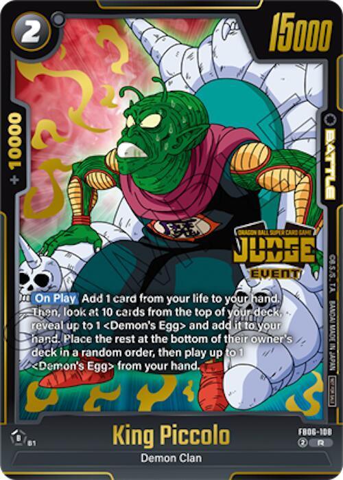 King Piccolo (Judge Pack 04 - Event) [Fusion World Tournament Cards] - for just $0.65! 