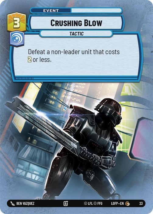 Crushing Blow (23) (23) [Judge Promos] - for just $0.10! 