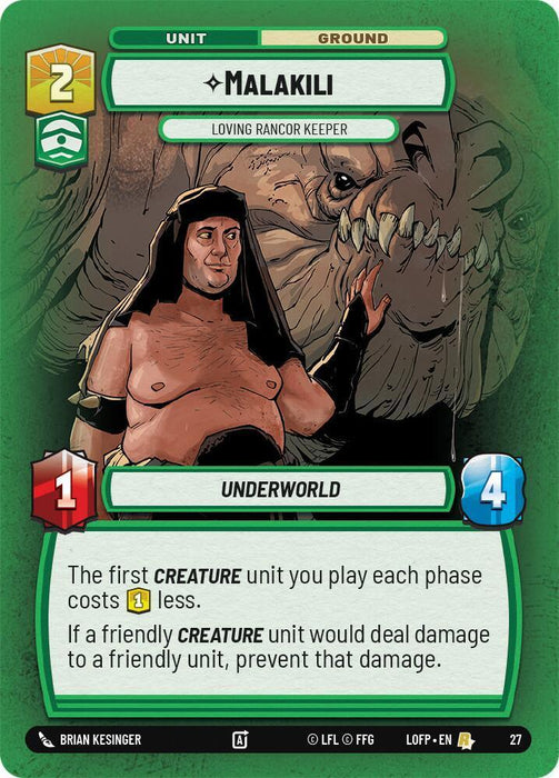 Malakili - Loving Rancor Keeper (27) (27) [Judge Promos] - for just $0.40! 