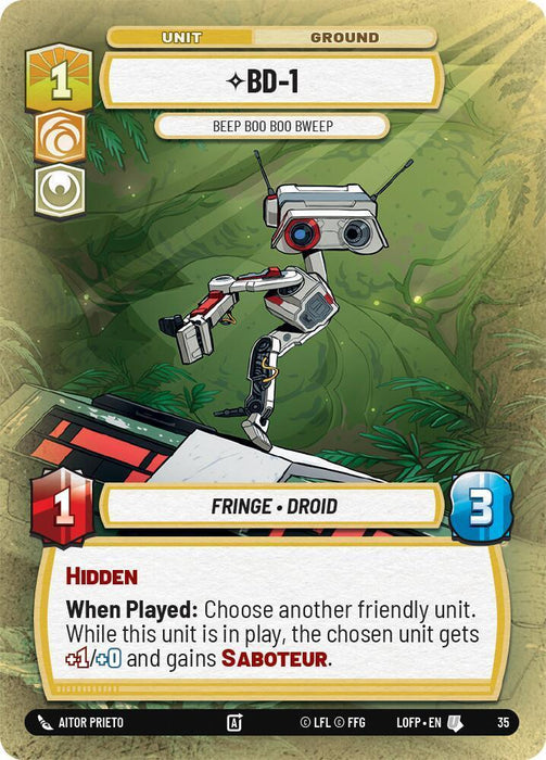 BD-1 - Beep Boo Boo Bweep (35) (35) [Judge Promos] - for just $0.30! 