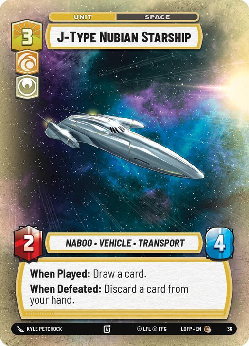 J-Type Nubian Starship (36) (36) [Judge Promos] - for just $0.10! 