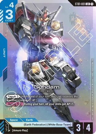 Gundam (ST01-001) - Starter Deck 01 Heroic Beginnings Holofoil - for just $8.81! 