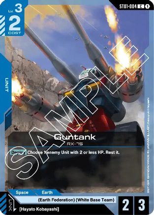 Guntank (ST01-004) - Starter Deck 01 Heroic Beginnings - for just $0.03! 