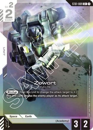 Zowort (C+) (ST01-009) - Starter Deck 01 Heroic Beginnings Holofoil - for just $8.71! 