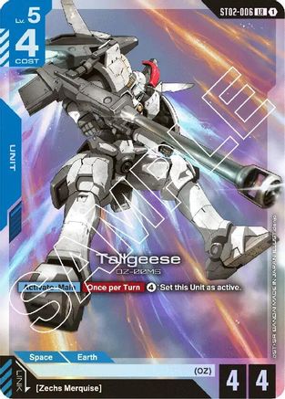Tallgeese (ST02-006) - Starter Deck 02 Wings of Advance Holofoil - for just $0.17! 
