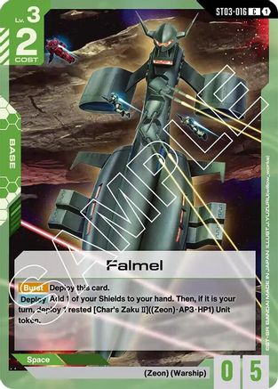 Falmel (ST03-016) - Starter Deck 03 Zeons Rush - for just $0.10! 