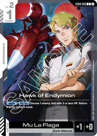 Hawk of Endymion (ST04-013) - Starter Deck 04 SEED Strike - for just $0.07! 