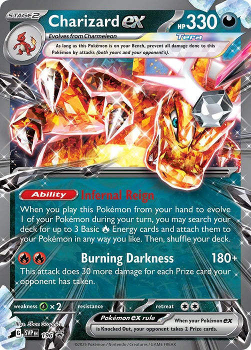 Charizard EX (196) [Scarlet & Violet: Black Star Promos] - for just $5.30! 