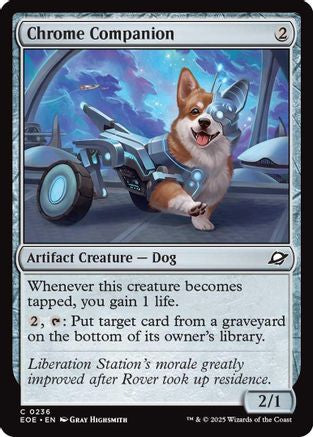 Chrome Companion (EOE-236) - Edge of Eternities Foil - for just $0.07! 