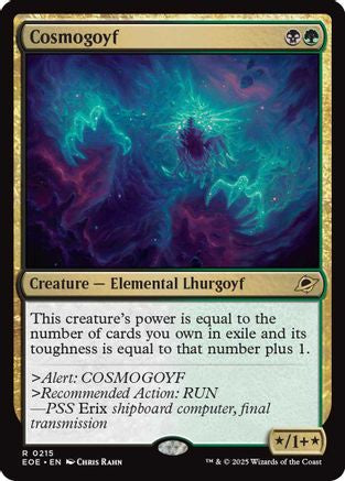 Cosmogoyf (EOE-215) - Edge of Eternities - for just $0.09! 