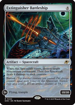 Extinguisher Battleship (EOE-242) - Edge of Eternities - for just $0.14! 