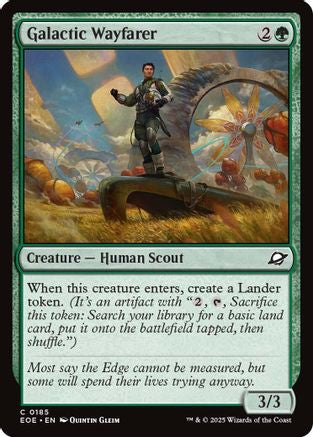 Galactic Wayfarer (EOE-185) - Edge of Eternities Foil - for just $0.01! 
