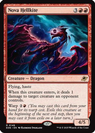 Nova Hellkite (EOE-148) - Edge of Eternities Foil - for just $0.34! 