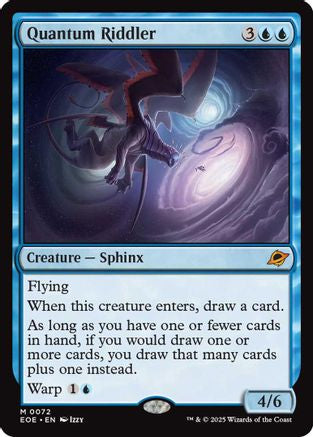 Quantum Riddler (EOE-072) - Edge of Eternities Foil - for just $12.67! 