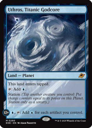 Uthros, Titanic Godcore (EOE-260) - Edge of Eternities Foil - for just $3.79! 