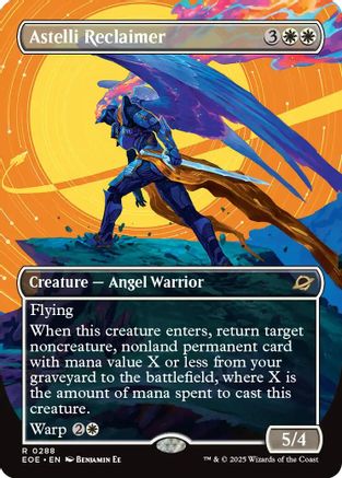 Astelli Reclaimer (Borderless) (EOE-288) - Edge of Eternities - for just $0.20! 