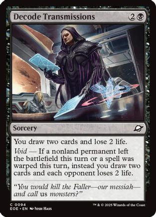 Decode Transmissions (EOE-094) - Edge of Eternities - for just $0.04! 