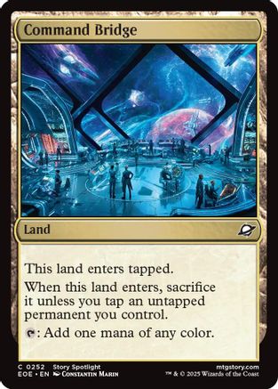 Command Bridge (EOE-252) - Edge of Eternities - for just $0.03! 