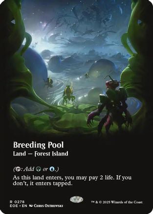 Breeding Pool (Borderless) (EOE-278) - Edge of Eternities Foil - for just $4.50! 