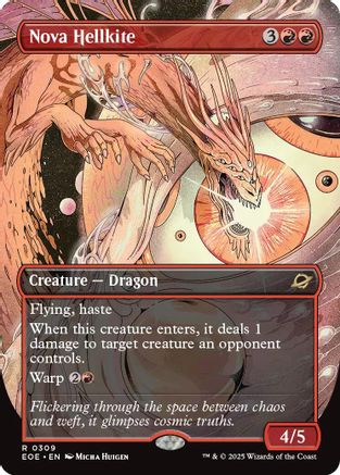 Nova Hellkite (Borderless) (EOE-309) - Edge of Eternities - for just $0.58! 