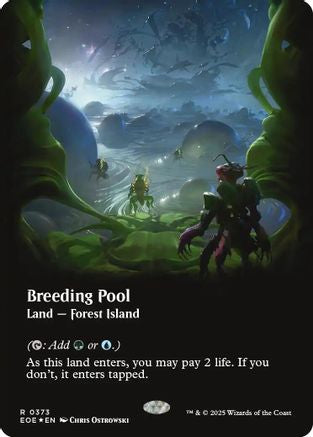 Breeding Pool (Borderless) (Galaxy Foil) (EOE-373) - Edge of Eternities Foil - for just $9.38! 