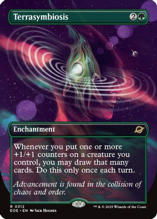 Terrasymbiosis (Borderless) (EOE-312) - Edge of Eternities - for just $3.61! 