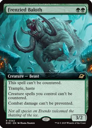 Frenzied Baloth (Extended Art) (EOE-342) - Edge of Eternities - for just $1.02! 